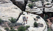 USA-Utah-Canyonlands Escalante Hiker